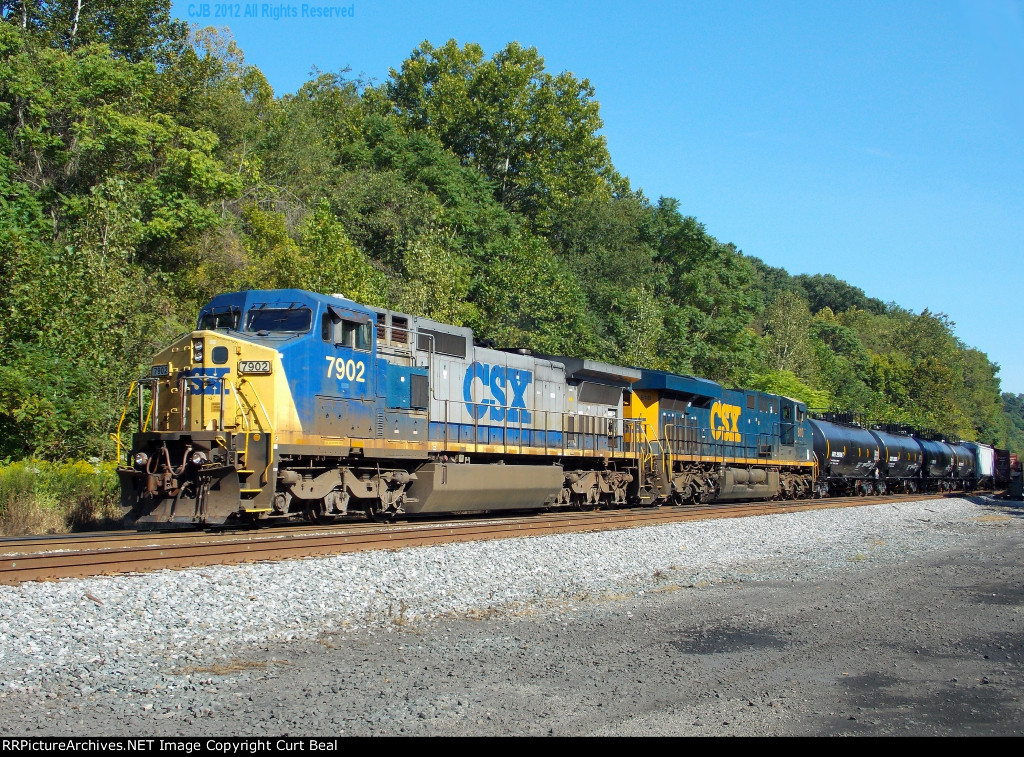 CSX 7902 and 810